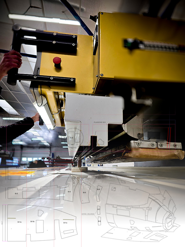 Bureau d'étude 2D et 3D bâches et housses de protection sur mesure